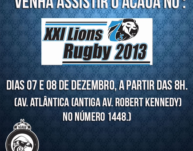 XXI Lions Rugby 2013