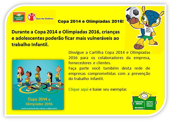 Copa 2014 e Olímpiadas 2016
