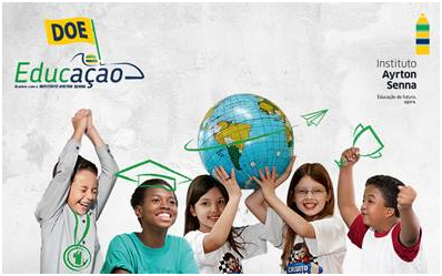 Instituto Ayrton Senna lança campanha “Doe Educação”