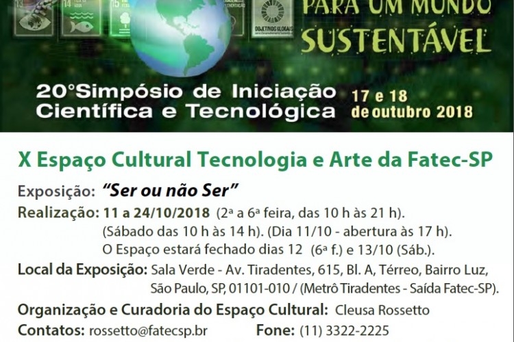 X Espaço Cultural Tecnologia e Arte da Fatec-SP – 2018